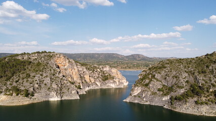 Obraz premium view of the bay of kotor montenegro