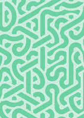 Colour Hexagon Tile Connection art background design illustration