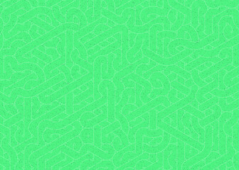 Colour Hexagon Tile Connection art background design illustration