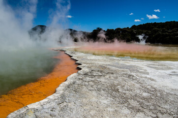 Champagne Pool, Wai-O-Tapu Thermal Wonderland, Rotorua, New Zealand