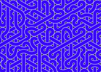 Colour Hexagon Tile Connection art background design illustration