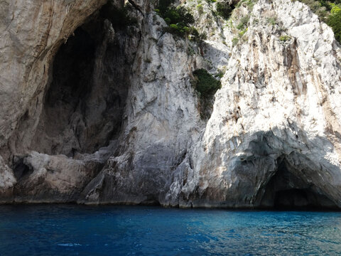 gruta azul costa amalfitana capri