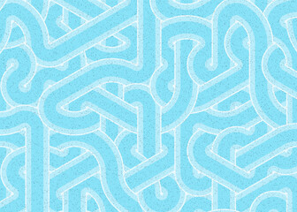 Colour Hexagon Tile Connection art background design illustration