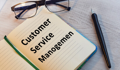 Conceptual image, business accessories, notepad on the desktop. Finance or business concept