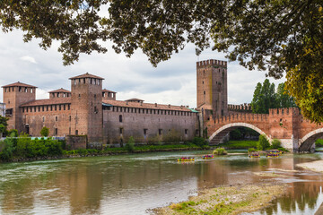old castle in verona
