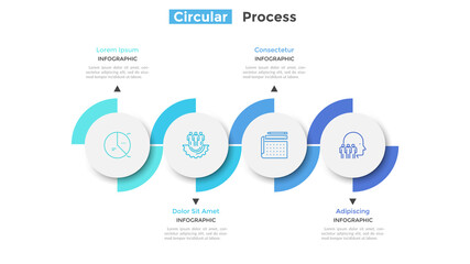 Modern Infographic Vector Template