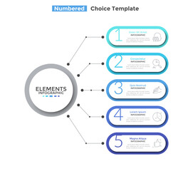 Modern Infographic Vector Template