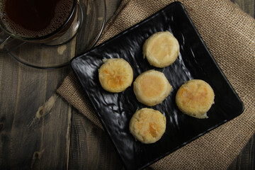 Bakpia, a typical sweet cake from Yogyakarta, Indonesia that made from mung beans