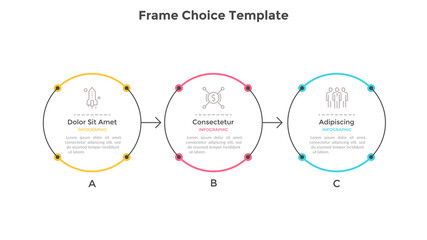 Modern Infographic Options Template