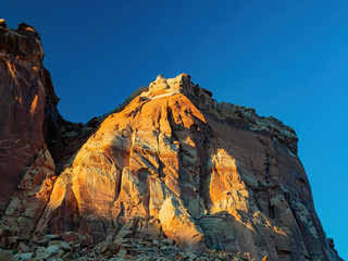Naklejka premium Beautiful sunset landscape of Capitol Reef National Park