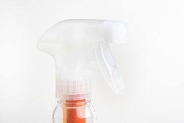Transparent Nozzle Liquid Spray Plastic Dispenser Bottle