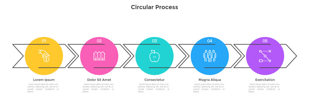 Modern Infographic Vector Template