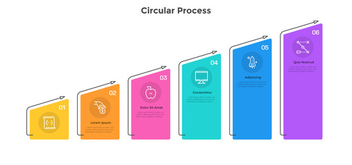 Modern Infographic Vector Template