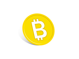 Illustration of virtual currency. Bitcoin, etc.  仮想通貨のイラスト　ビットコインなど