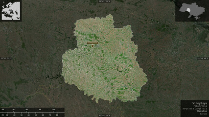 Vinnytsya, Ukraine - composition. Satellite