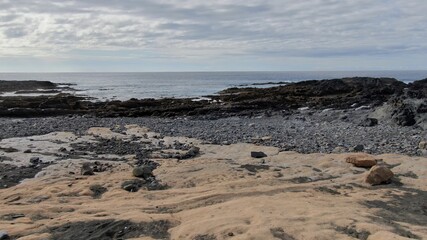 where volcanic lava meets the sea creating a wonderful place