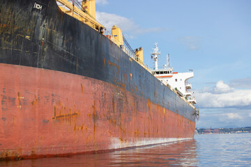 Tanker Ship in the Puget Sound