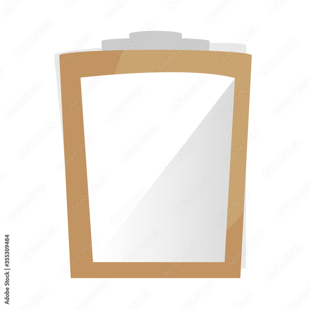Poster isolated document icon vector design