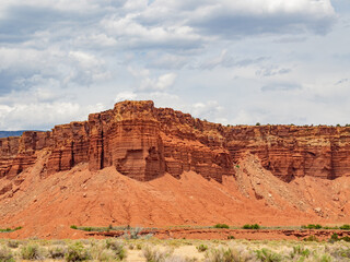 Rural landscape of Torrey, Utah