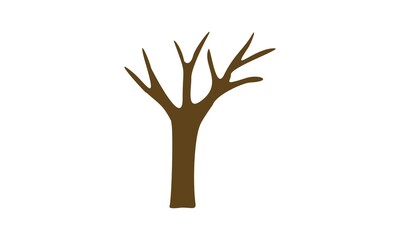 Tree trunk illustration vector design