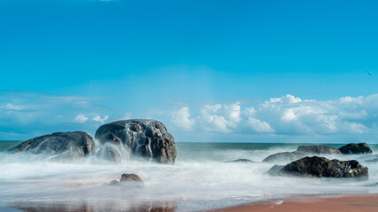 beach and rocks
Indian Ocean
Kanyakumari
Muttom
