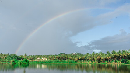 Rainbow
Rain
Green
Kanyakumari
Nagercoil
Tamilnadu
India
Lake
Coconut Tree
Nature