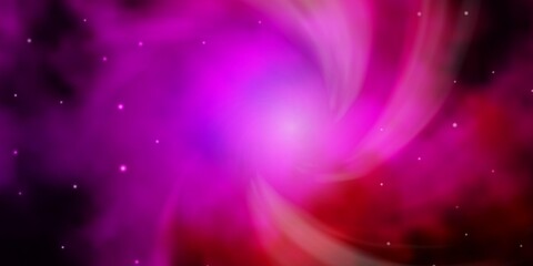 Dark Pink vector pattern with abstract stars. Colorful illustration with abstract gradient stars. Pattern for websites, landing pages.