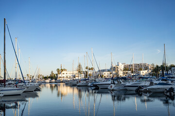 Fototapeta premium El Kantaoui Marina, near Sousse, Tunisia