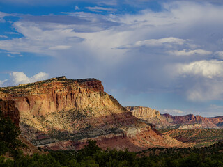 Fototapeta premium Beautiful landsacpe of Capitol Reef National Park