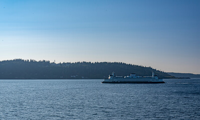 State ferry sailing Puget Sound
