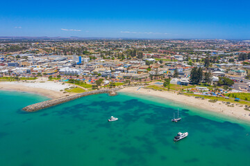 Panorama view of Geraldton, Australia