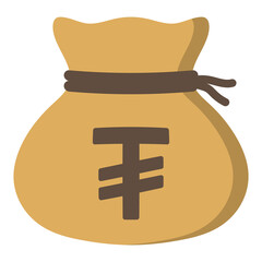 Money drawstring bag ( tugrik )
