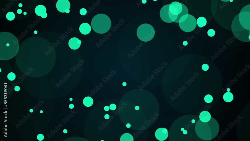 Poster abstract background with flat transparent spots. computer generated 3d rendering