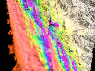 Imaginatory fractal background Image