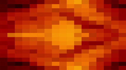 Antique multicolor mosaic of various shapes. Computer generated abstract background, 3d rendering