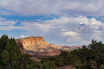 Beautiful landsacpe of Capitol Reef National Park