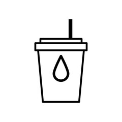 Drink cup icon