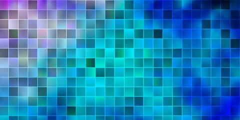 Light Pink, Blue vector background in polygonal style.