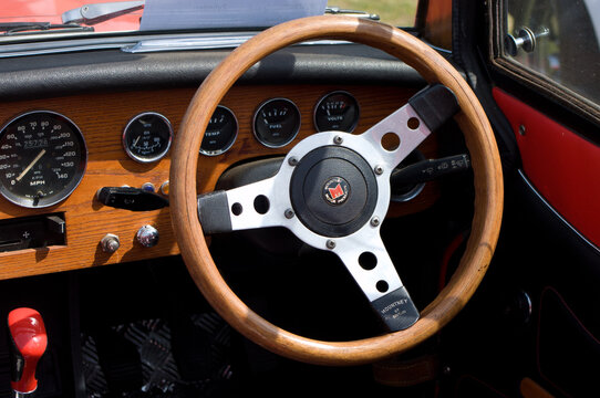 PAAREN IM GLIEN, GERMANY - MAY 26: Cab JBA Falcon, "The oldtimer show" in MAFZ, May 26, 2012 in Paaren im Glien, Germany