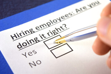 Questionnaire about business