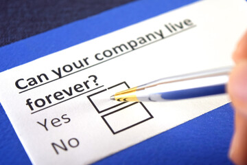 Questionnaire about business
