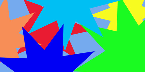 abstract background with colorful arrows