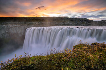 Naklejka na ściany i meble Iceland beautiful landscape, Icelandic nature landscape