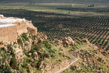 The berber village of takrouna in tunisia
