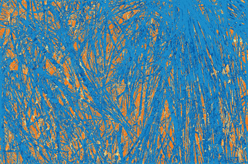 abstract blue, orange and light-green colors background for design