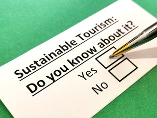 Questionnaire about environment