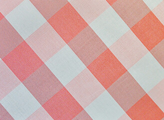 Check pattern close up on background