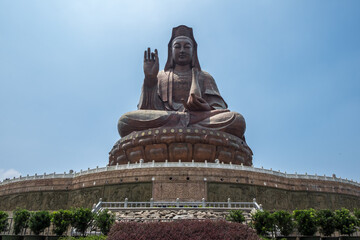 Guanyin statue of Mount Xiqiao