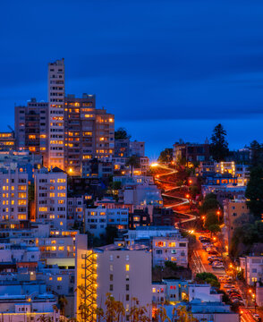 Lombard Street in San Francisco