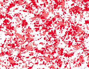 Blurred splash mixed red, pink and white color, blending effect filter grunge seamless pattern concept. Blood and virus dangerous abstract background. Marbled wallpaper